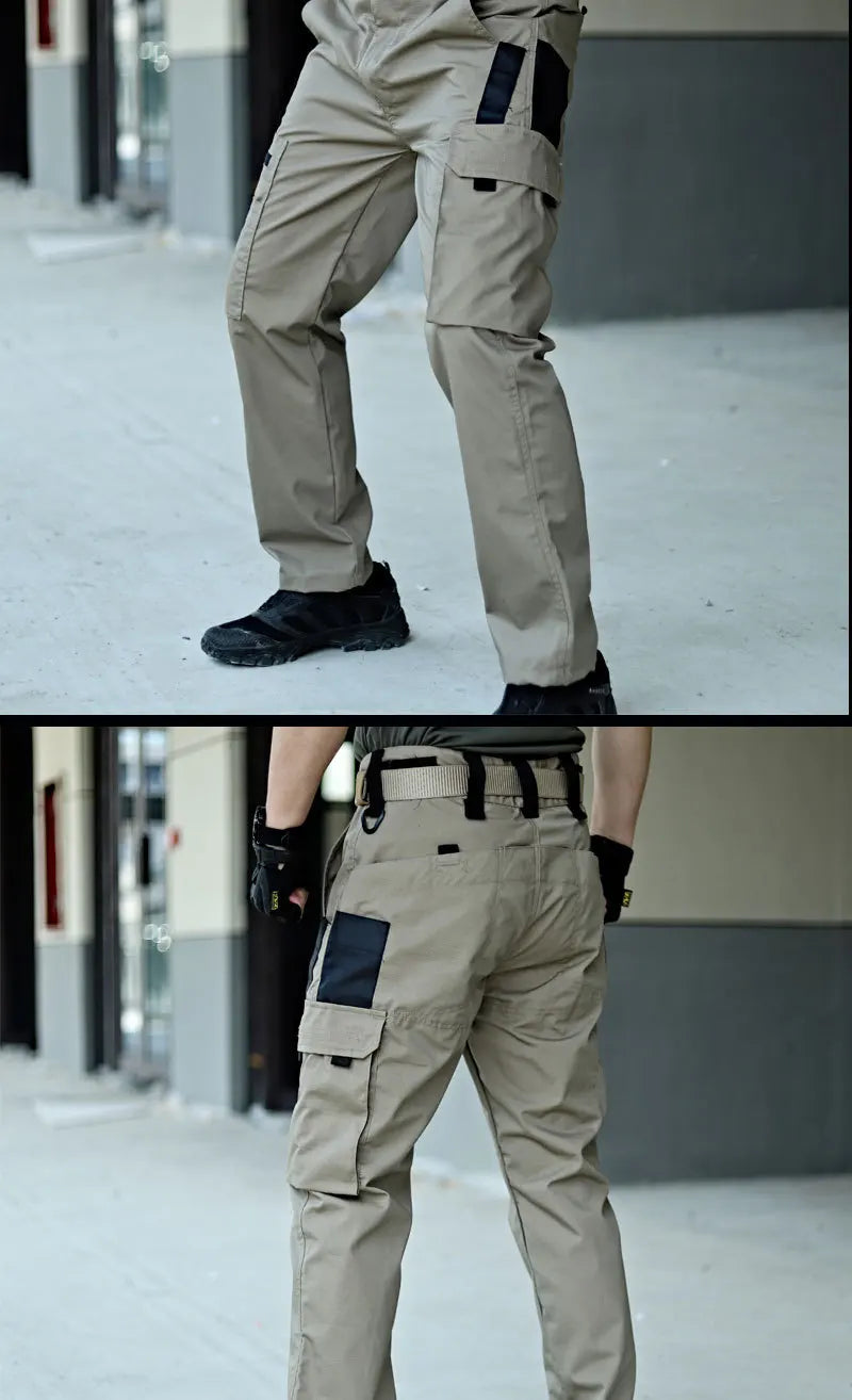 impermeable pantalon cargo homme