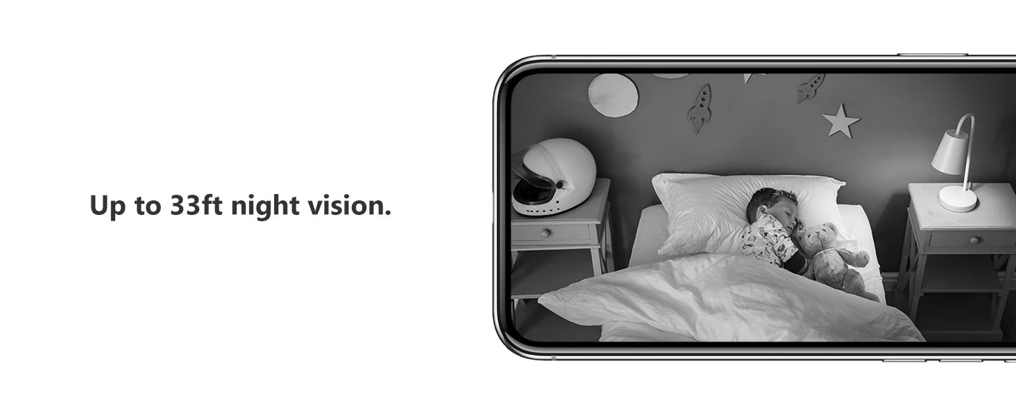 IMOU Cue 2E 3MP Wifi caméra de sécurité intérieure bébé