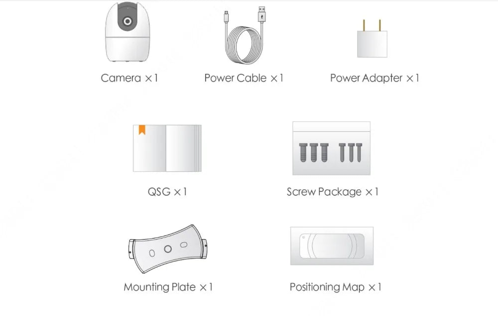 Caméra IP IMOU 4MP 1080P Ranger 2 360 °