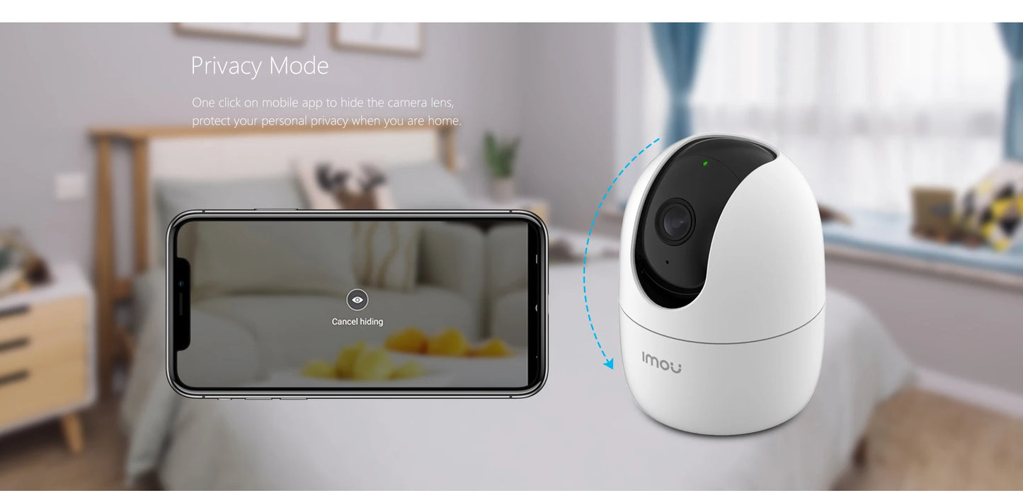 Caméra IP IMOU 4MP 1080P Ranger 2 360 °