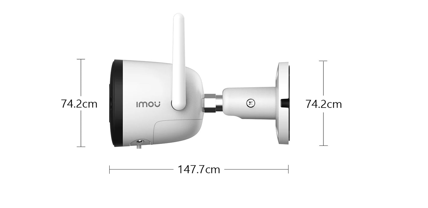 IMOU Caméra Bullet WIFI projecteur Etanche 5MP