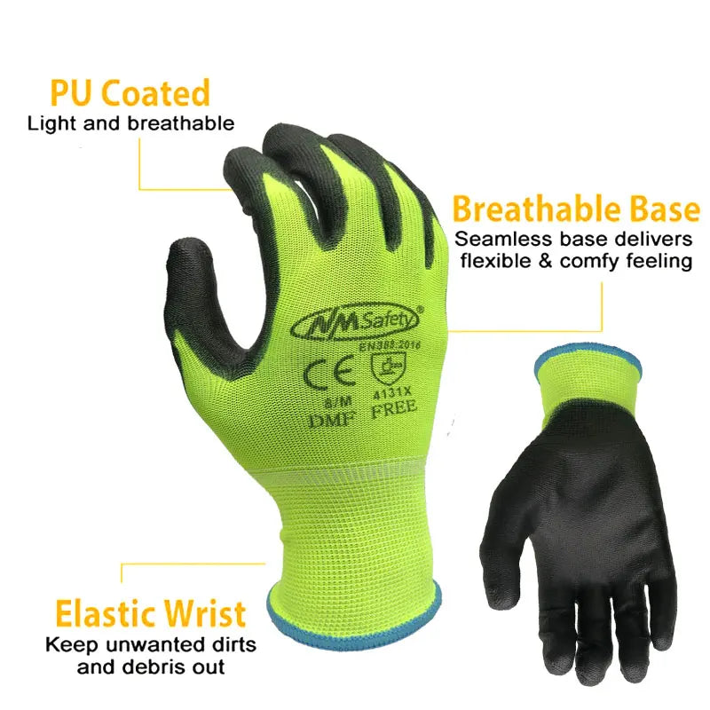 Gants professionnels Certification européene CE EN388.