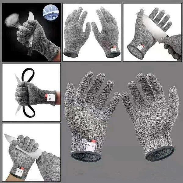 Gants Anti-coupure fabriqué en verre résistants à l'usure