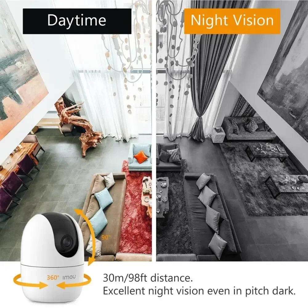 Caméra IP IMOU 4MP 1080P Ranger 2 360 °