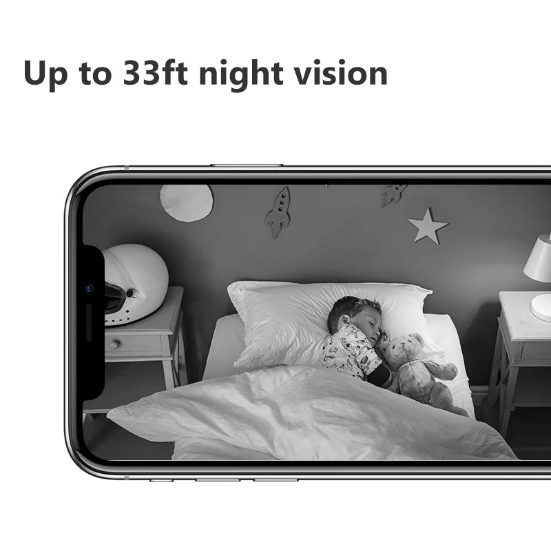 IMOU Cue 2E 3MP Wifi caméra de sécurité intérieure bébé
