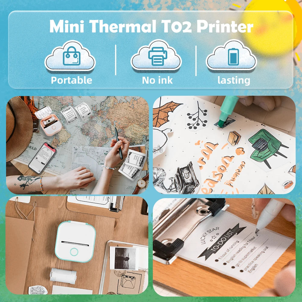 Phomemo Mini imprimante thermique Portable BT