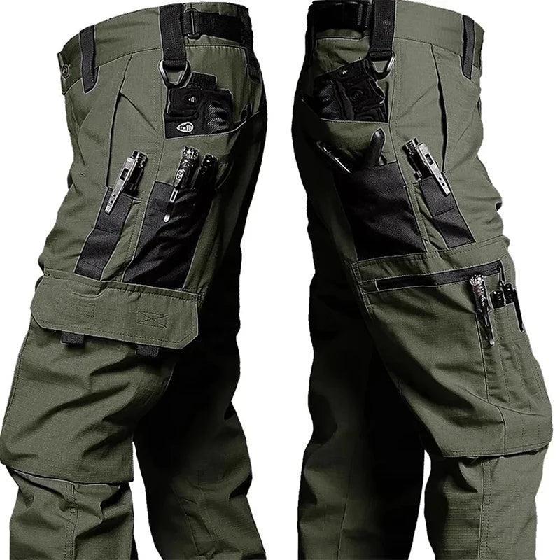 impermeable pantalon cargo homme