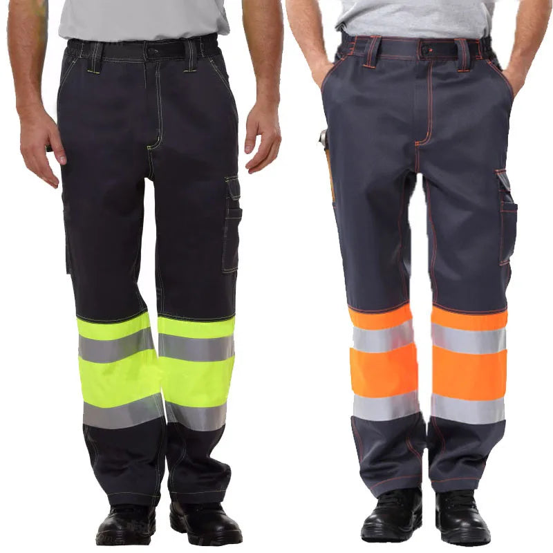 pantalon de travail homme multi poches cargo résistant