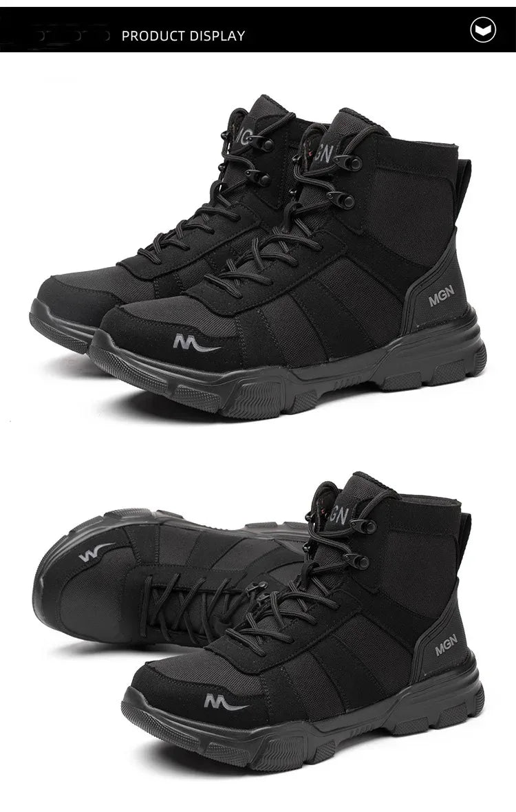 Bottes de travail chaussures de sécurité indestructibles