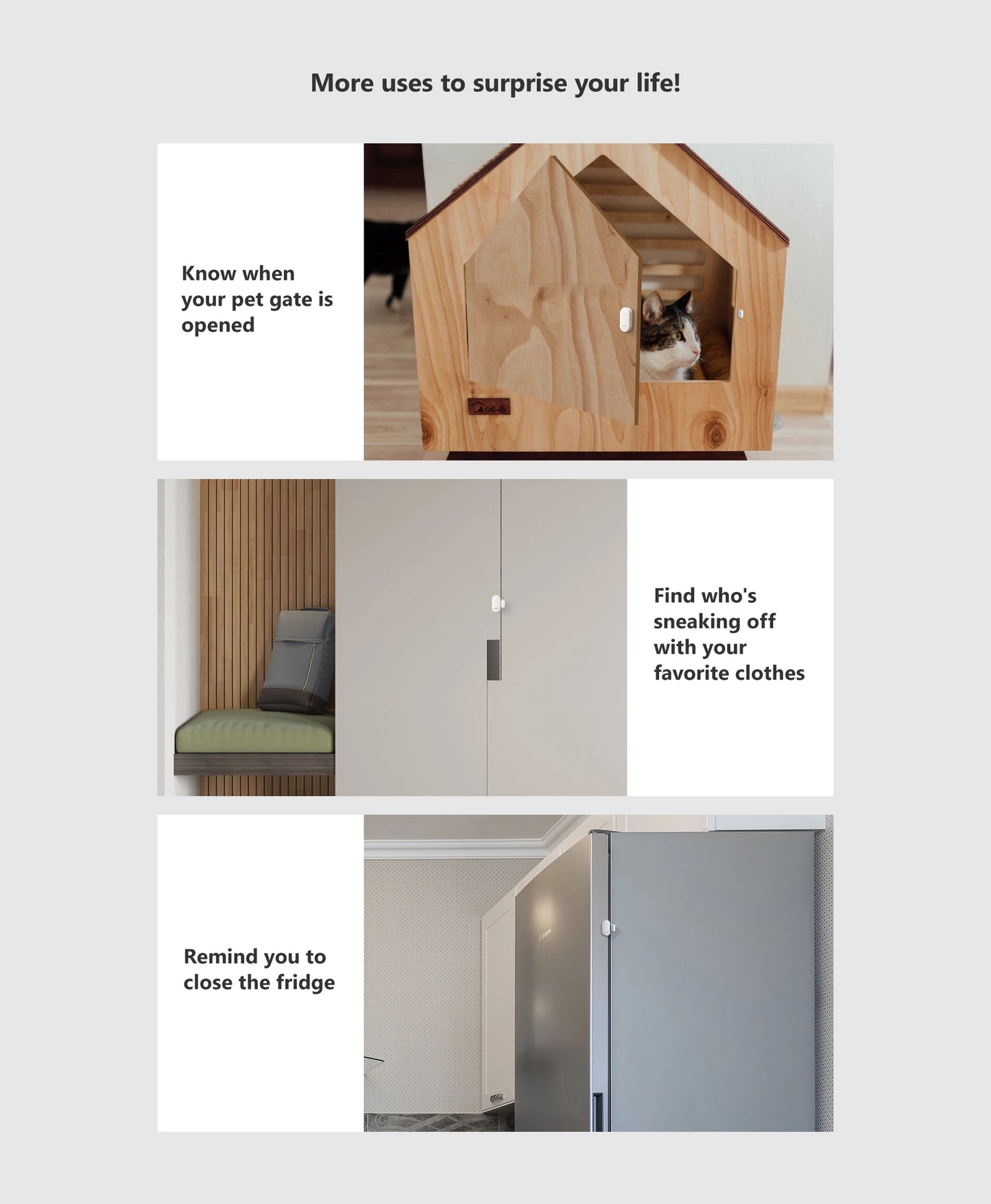 IMOU Détecteur de porte et fenêtre WiFi intelligent