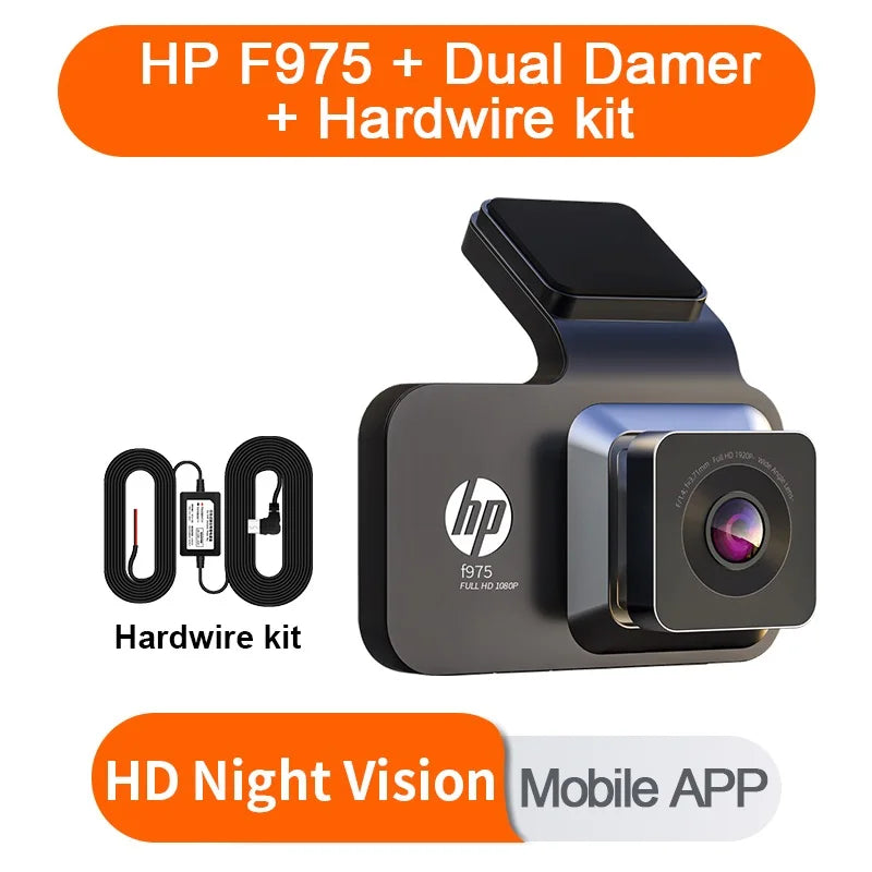 HP Dashcam e HD Vision nocturne