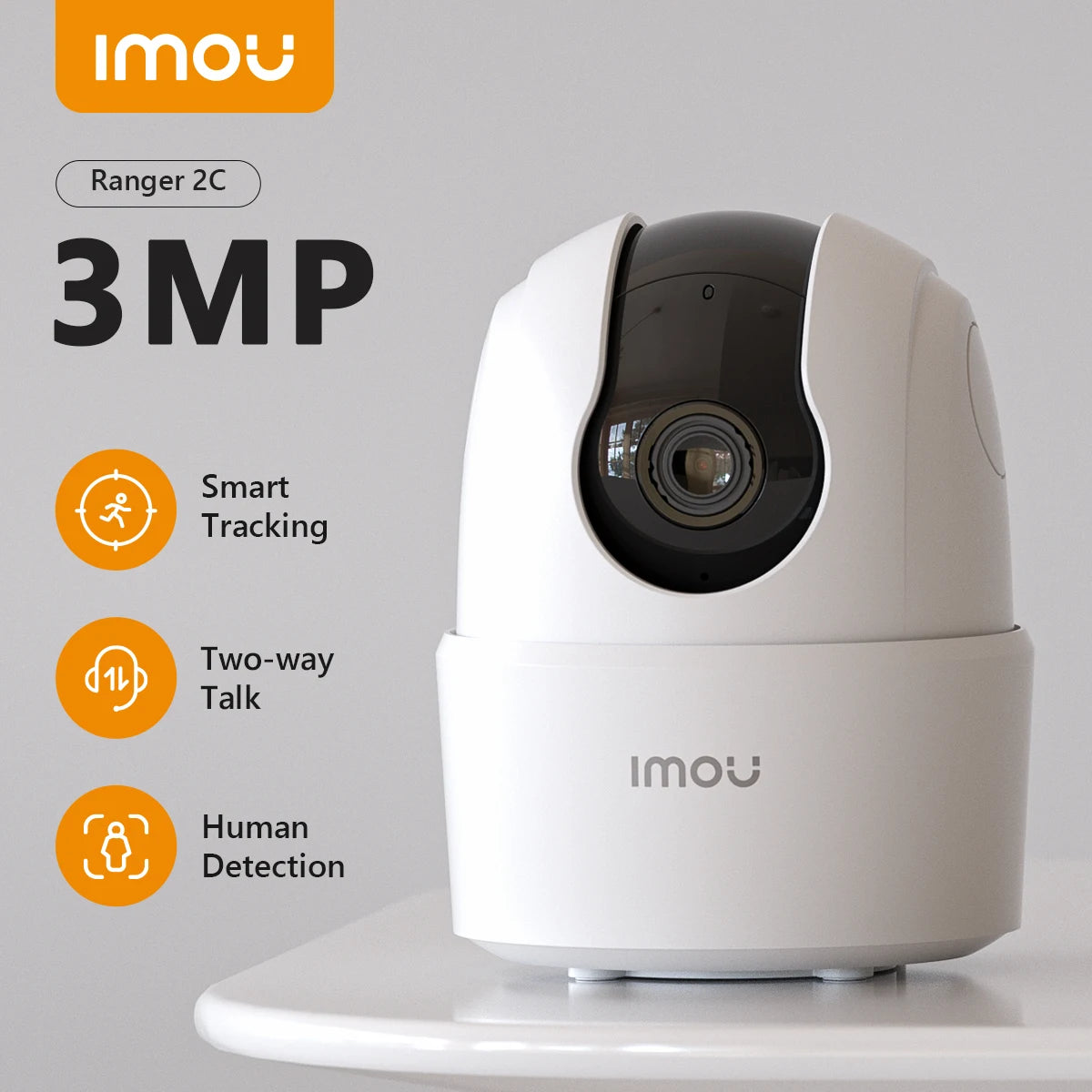 IMOU Ranger SE 4MP AI caméra de Surveillance de sécurité bébé sans fil