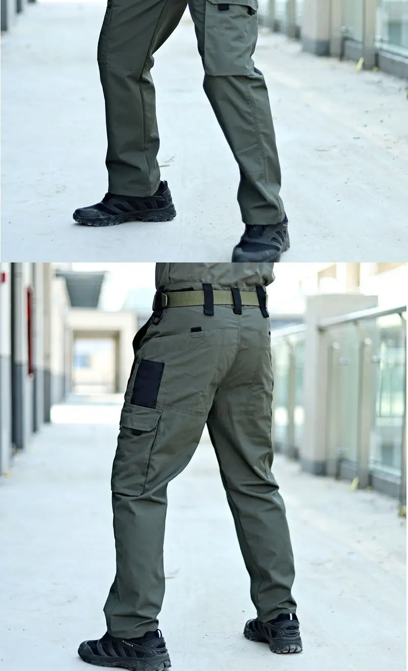 impermeable pantalon cargo homme