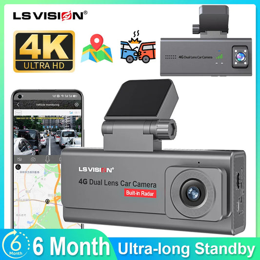 LS VISION 4G caméras de vue avant et arrière HD GPS