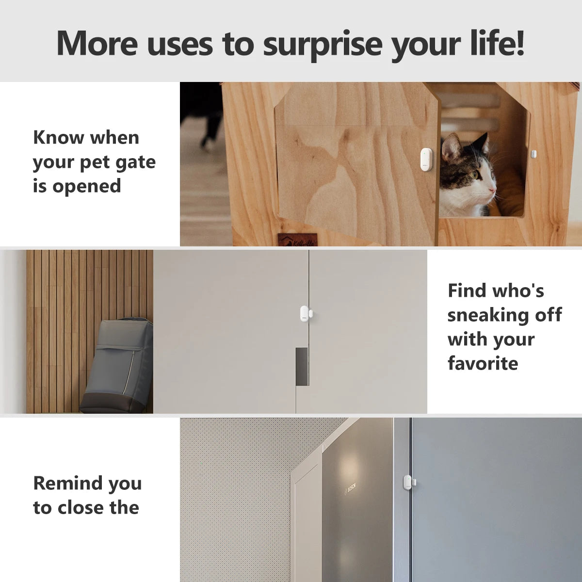 IMOU Détecteur de porte et fenêtre WiFi intelligent