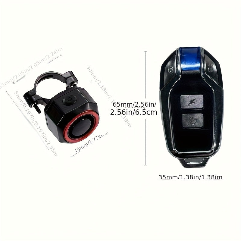 Anti-Vol Alarm Vibration detection,  Batterie rechargeable 6 mois d'autonomie.