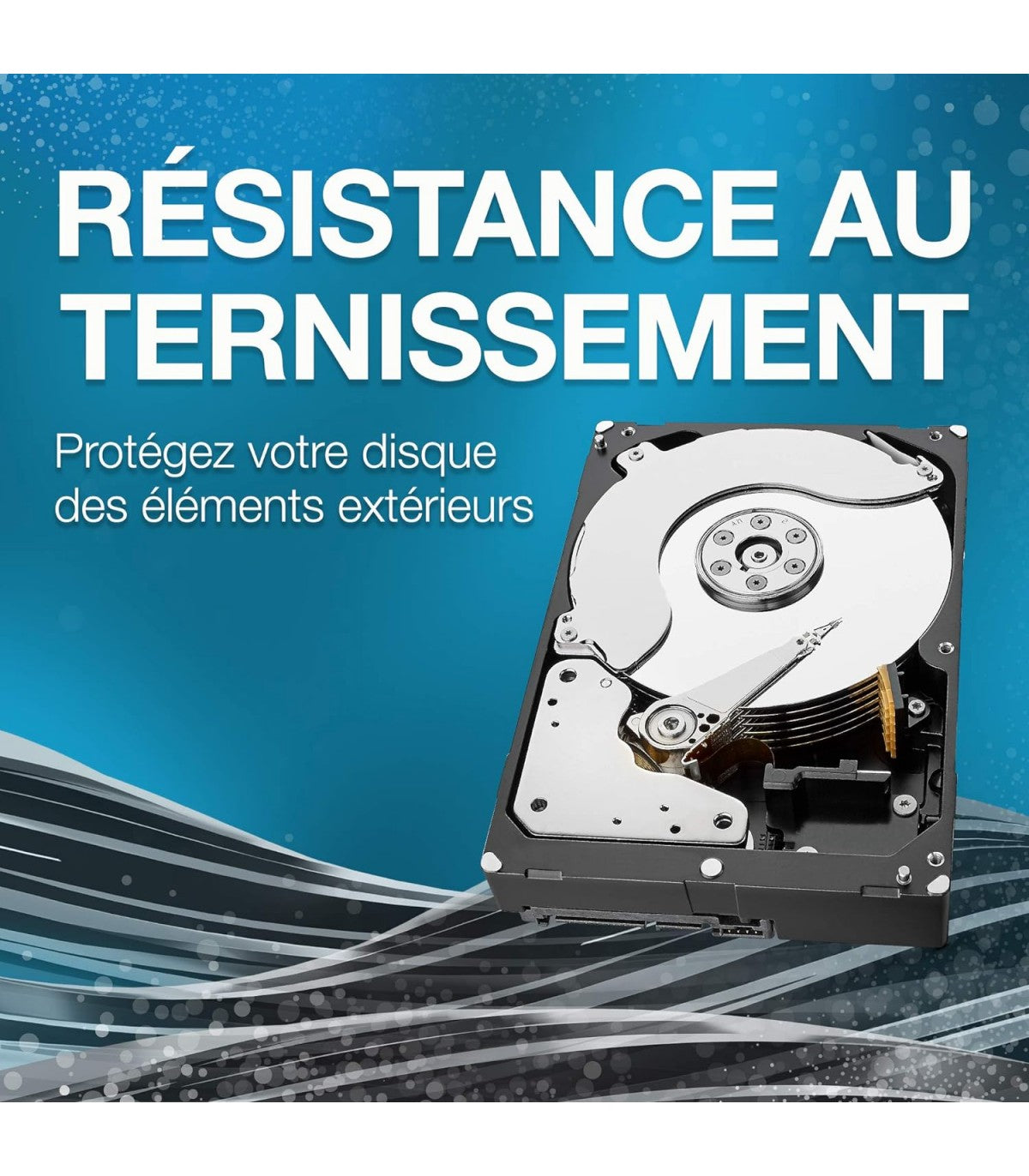 Seagate SkyHawk 10 To disque dur interne de surveillance HDD 3,5" SATA 6 (ST10000VE001)