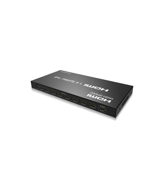 Splitter HDMI 9 ports (1 entrée vers 8 sorties) - 4K x 2K - Amplificateur actif